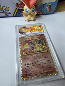 Pokemon TCG Charizard 2023Perfect Subgrades 003/032 Japanese Ace 10 - Image 2