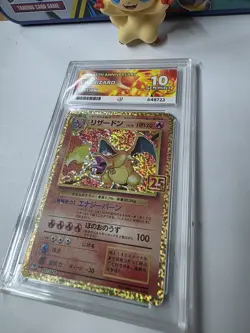 Pokemon TCG Charizard 2023Perfect Subgrades 003/032 Japanese Ace 10 - Image 3