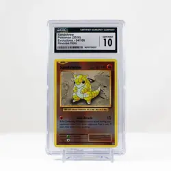 Pokemon Sandshrew Reverse Holo 54/108 XY Evolutions - CGC 10 Gem Mint - Image 2