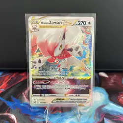 Hisuian Zoroark VSTAR 147/196 Ultra Rare Holo SWSH11: Lost Origin Pokemon TCG - Image 1