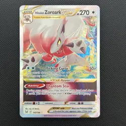 Hisuian Zoroark VSTAR 147/196 Ultra Rare Holo SWSH11: Lost Origin Pokemon TCG - Image 2