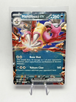 Pokemon Card Mandibuzz Ex 139/217 Ascended Heroes Ultra Rare Holo NM - Image 1