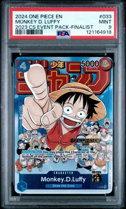 2024 One Piece Championship 2023 Event Pack 033 Monkey D. Luffy 2023 Cs Event Pa - Image 1