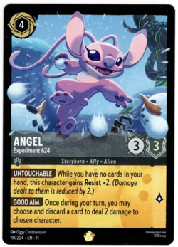 Disney Lorcana Angel Experiment 624 Winterspell non-foil English NM - Image 1