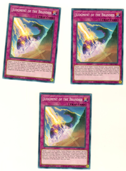 Set Of 3 Judgement Of The Branded Lightning Overdrive 1st Edition Yugioh - Image 1