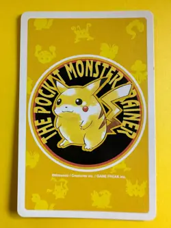 Staryu pokemon Playing Poker Card Yellow Pikachu Nintendo Japanese - Image 4
