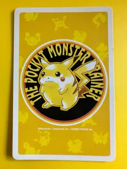 Staryu pokemon Playing Poker Card Yellow Pikachu Nintendo Japanese - Image 5