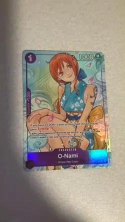 O-Nami (Illustration Box Vol.1) OP05-062 One Piece Promotion Cards Foil - Image 1