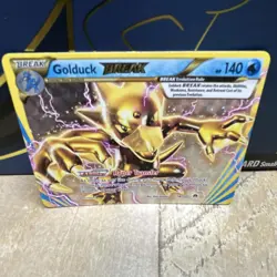 Pokemon Golduck BREAK 18/122 Breakpoint Rare Holo Card 140 HP - Image 1