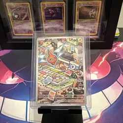 Pokemon Card Rotom 197/182 Illustration Rare Destined Rivals Near Mint - Image 1