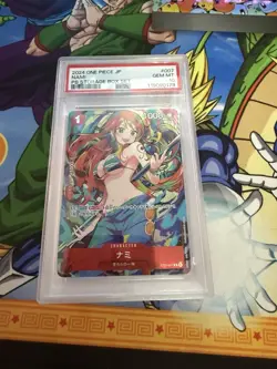 PSA 10 Nami ST01-007 C THE BEST Storage Box Set ONE PIECE Card Japanese 2024 - Image 1