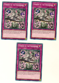 Set Of 3 Terrors Of The Underroot Lightning Overdrive 1st Edition Yugioh - Image 3