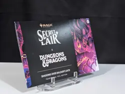 MTG Secret Lair x D&D SHADOWS OVER BALDUR'S GATE Foil Edition Sealed New - Image 4