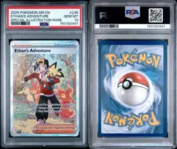 Pokemon TCG Ethan's Adventure Sir 236/182 Destined Rivals PSA 10 Gem Mint - Image 3