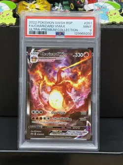Pokemon Charizard UPC Promo Charizard Vmax #261 PSA 9 - Image 1