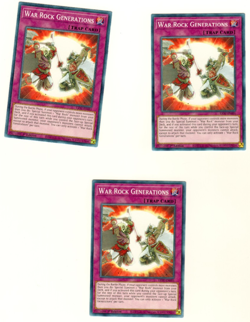 Set Of 3 War Rock Generations LIOV-EN091 Lightning Overdrive 1st Edition Yugioh - Image 1