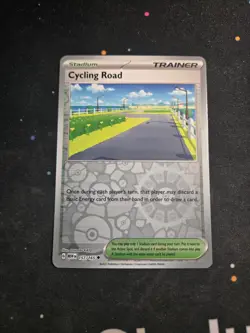 Cycling Road 157/165 Uncommon 151 Pokemon Reverse Holo NM - Image 1