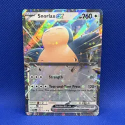 The Pokemon Company Snorlax Ex 076/131 Sv: Prismatic Evolutions Double Rare Hol… - Image 1