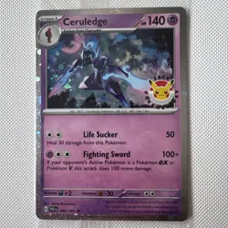 Ceruledge 040/091 POKEMON DAY 2024 Exclusive Holo Promo Sealed - Image 4