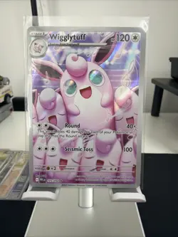 Pokemon TCG Wigglytuff Full Art Phantasmal Flames 105/094 - Image 1