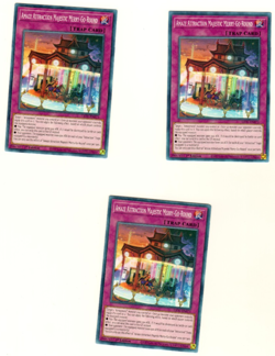 Set Of 3 Amaze Attraction Majestic Merry Go Round Lightning Overdrive Yugioh - Image 3