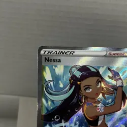 Pokemon Nessa TG27/TG30 Ultra Rare Full Art Holo Swsh11 Lost Origin Trainer - Image 2