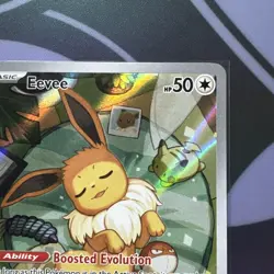 Pokemon TCG Eevee 173 Pokemon Center Stamped Promo Prismatic Evolutions #1 - Image 3