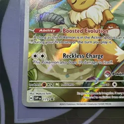 Pokemon TCG Eevee 173 Pokemon Center Stamped Promo Prismatic Evolutions #1 - Image 4