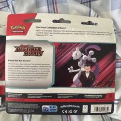 POKEMON TCG DESTINED RIVALS ZEBSTRIKA & KANGASKHAN BLISTER PACK SET X2 *SEALED* - Image 5