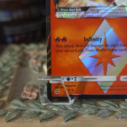 Pokemon TCG Victini Prism Star Holo HP90 Dragon Majesty Prism Rare 7/70 2018 - Image 5