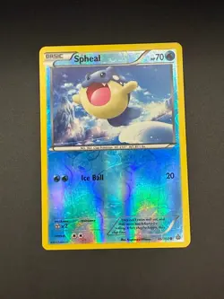 Pokemon Spheal (46) Reverse Holo Common XY - Primal Clash 46/160 NM - Image 1