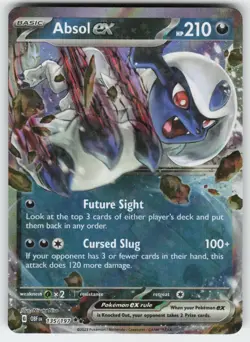 Absol ex 135/197 Double Rare Obsidian Flames Pokemon Near Mint - Image 1