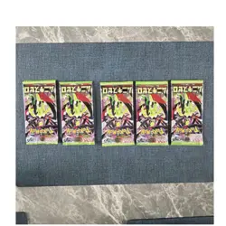 Pokemon TCG Japanese Mewtwo EVOLUTION Booster Packs Lot of 5 - Image 1