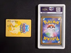 PSA 10 Misty's Psyduck 071/063 Heat Wave Arena sv9a Pokemon TCG Japanese + Guard - Image 2