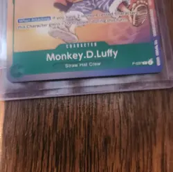 Monkey.D.Luffy P-037 One Piece Promotion Cards Foil Sealed - Image 2