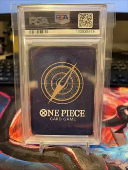 2025 ONE PIECE PRB02-PREMIUM BOOSTER VOL.2 SPECIAL ALT ART #007 SHANKS PSA 10 - Image 2