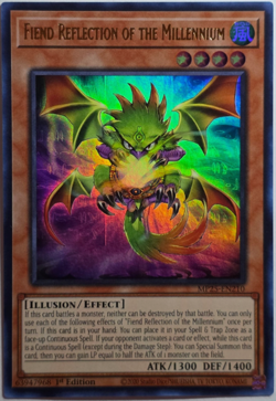 Yugioh - Fiend Reflection of the Millennium - MP25-EN210 - Ultra Rare - NM/M - Image 1
