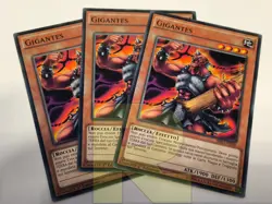 3x Gigantes R Comune R SR03-IT016 R Yugioh R 1ª ED. Italiano - Image 1