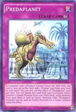 FUEN-EN013 PREDAPLANET SUPER RARE 1st EDITION NEAR MINT YuGiOh TCG - Image 1