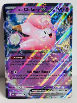 Lillie's Clefairy ex 076/217 ME: Ascended Heroes Pokemon - Image 1