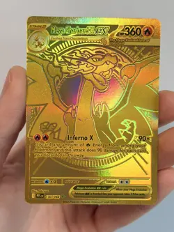 Mega Charizard X EX Pokemon Glurak PFL 130/094 Englisch NM Phantasmal Flames - Image 1