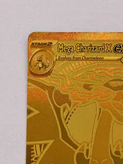 Mega Charizard X EX Pokemon Glurak PFL 130/094 Englisch NM Phantasmal Flames - Image 4