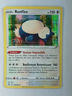 Carte pokemon FRANCAIS Ronflex (LOR 143) Origine Perdue [NM] 14.04.2025A - Image 1