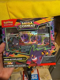 Pokemon Deck Mega Ectoplasma EX - Neuf/FR Promo Spectrum 027 - Image 1