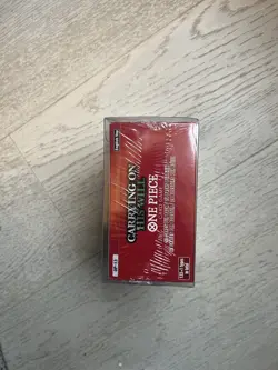 One Piece OP-13 Carrying On His Will English Booster Box Sealed + Protector - Image 3