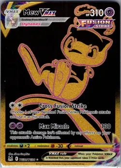 Mew VMAX (Secret) TG30/TG30 Lost Origin Trainer Gallery - Pokemon Card - NM - Image 1
