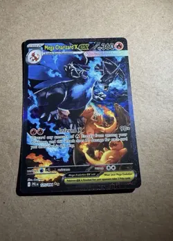 FRESH PULL Pokemon Mega Charizard X EX Foil Mega Evolution Card 360 HP 125/094 - Image 2