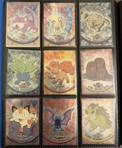 1999 Topps Pokemon Holo Foil & TV Animation Series (x135 Cards) Read Description - Image 2
