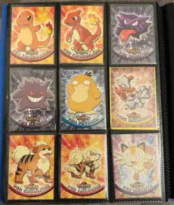 1999 Topps Pokemon Holo Foil & TV Animation Series (x135 Cards) Read Description - Image 4