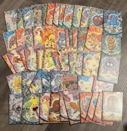1999 Topps Pokemon Holo Foil & TV Animation Series (x135 Cards) Read Description - Image 5